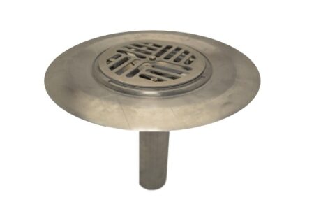Clamp-Tite Aluminum Flat Top Drain with Bowl