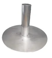 Clamp-Tite Aluminum Flat Top Drain no Bowl
