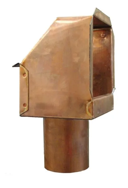 Clamp-Tite Copper Box Scupper