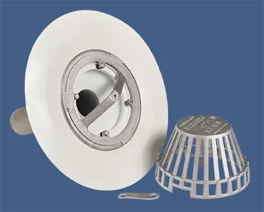 Clamp-Tite Spun Copper Drain TPO