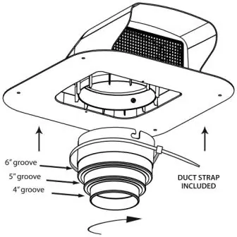 UV456 Bathroom-Dryer Vent