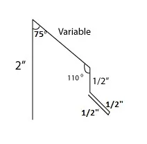 Undersill Flashing with Drop