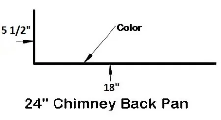 Chimney Backpan Flashing