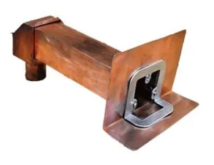 Clamp Tite Copper Box Scupper