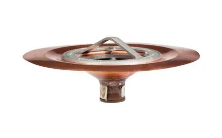 Clamp-Tite Spun Copper Drain No Hub