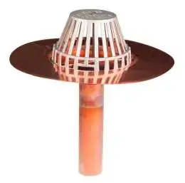 commercial spun copper drain