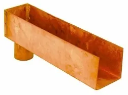 Copper Box Scupper