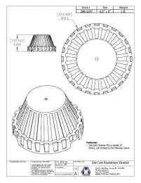 Strainer Drawing