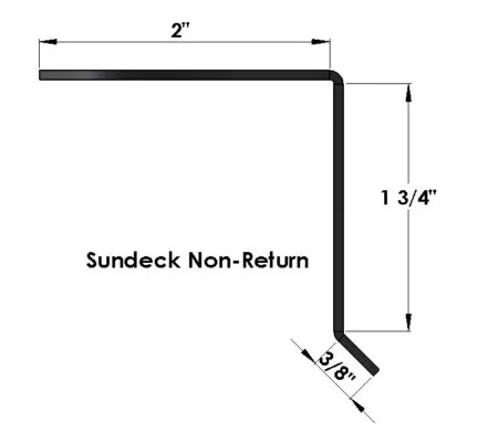 Sundeck Flashing No Safety