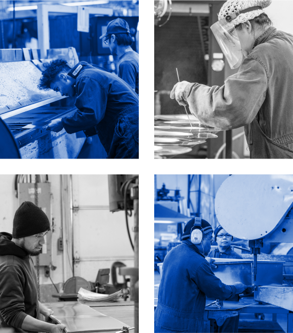 Custom Metal Work, Custom Copper, Chimney Caps & more Menzies Metal