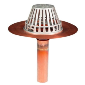 Clamp-Tite Spun Copper Drain by Menzies.