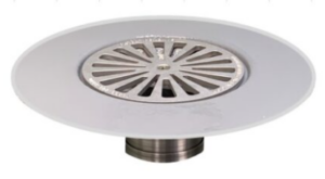 Koala Deck Drain No Hub PVC by Menzies. Attachment drain coupler is sold separately.