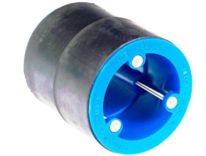 Blue Drain Seal™ by Menzies prevents water back-up damage when using drain inserts.