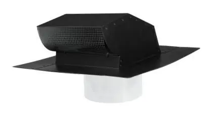 8″ Metal Roof Stem Vent by Menzies, which includes the damper and screen.