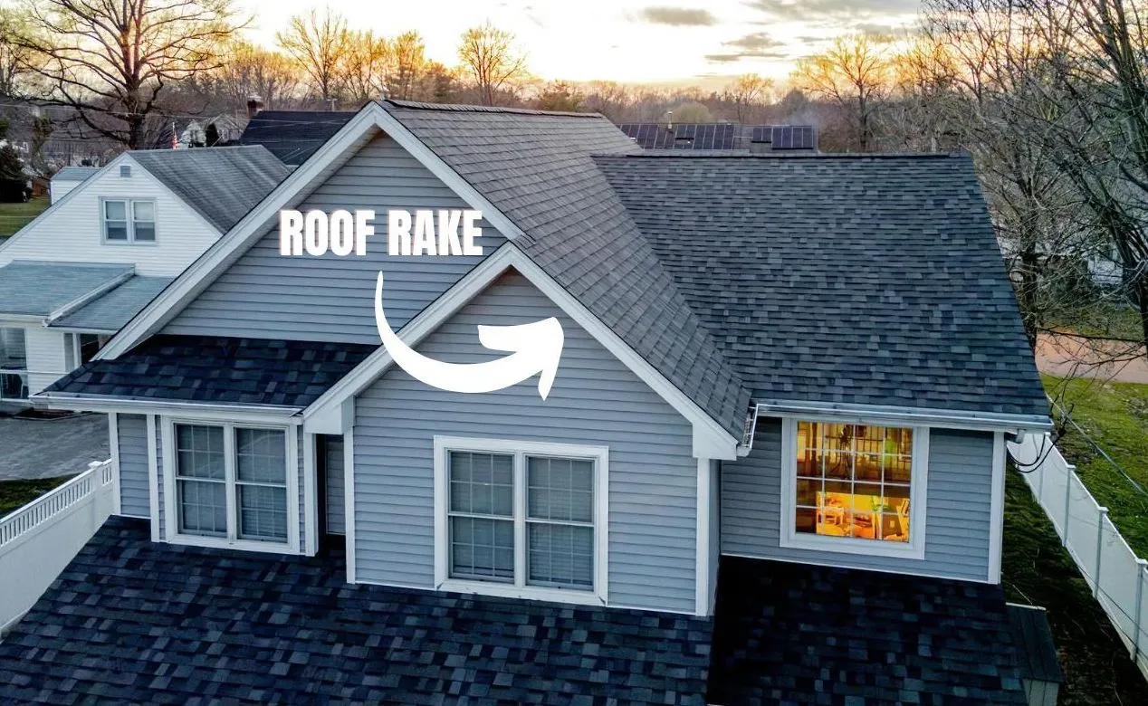 The roof rakes.
